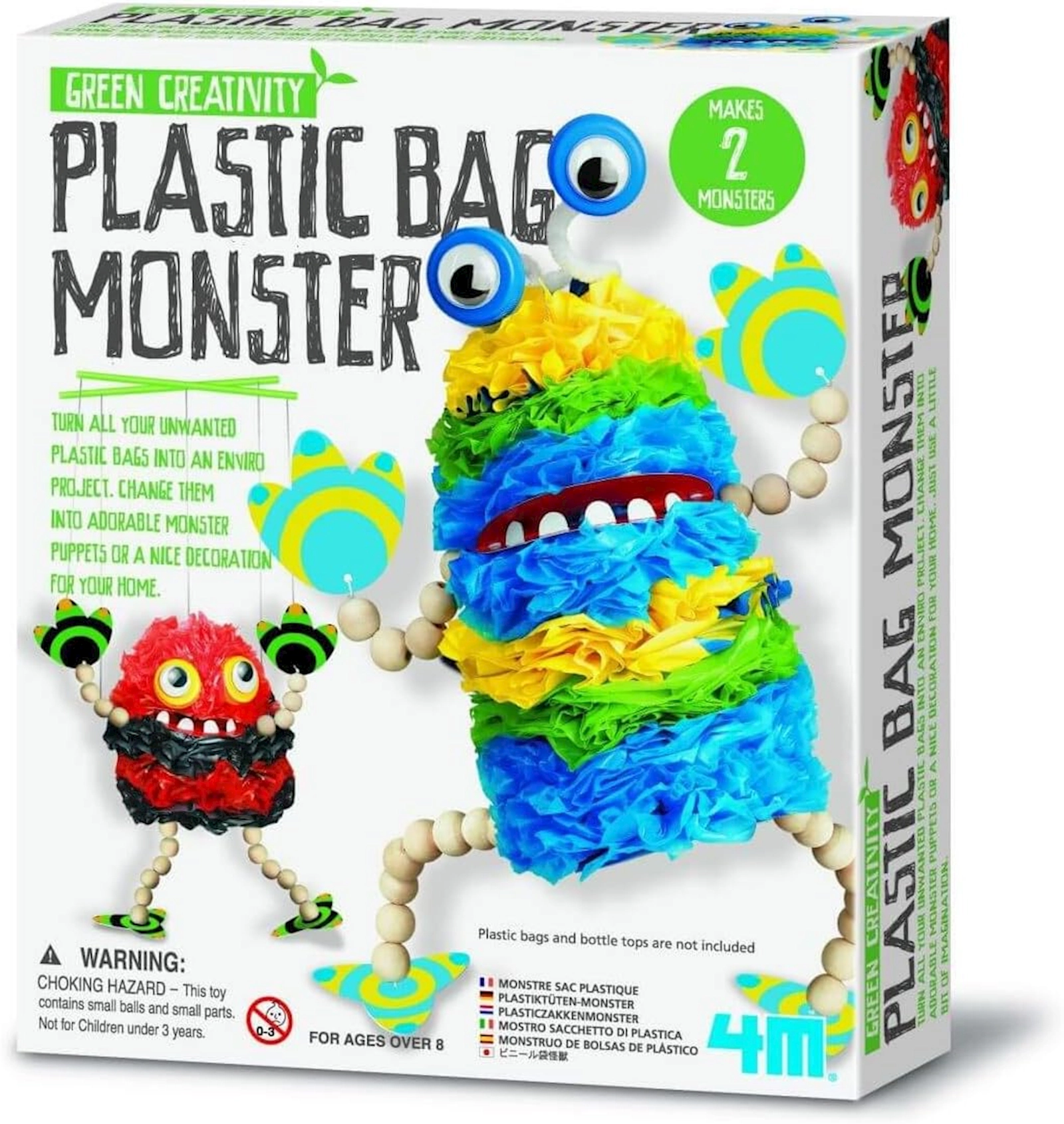 Sınaqlar üçün dəst 4M Plastic Bag Monster 00-04580