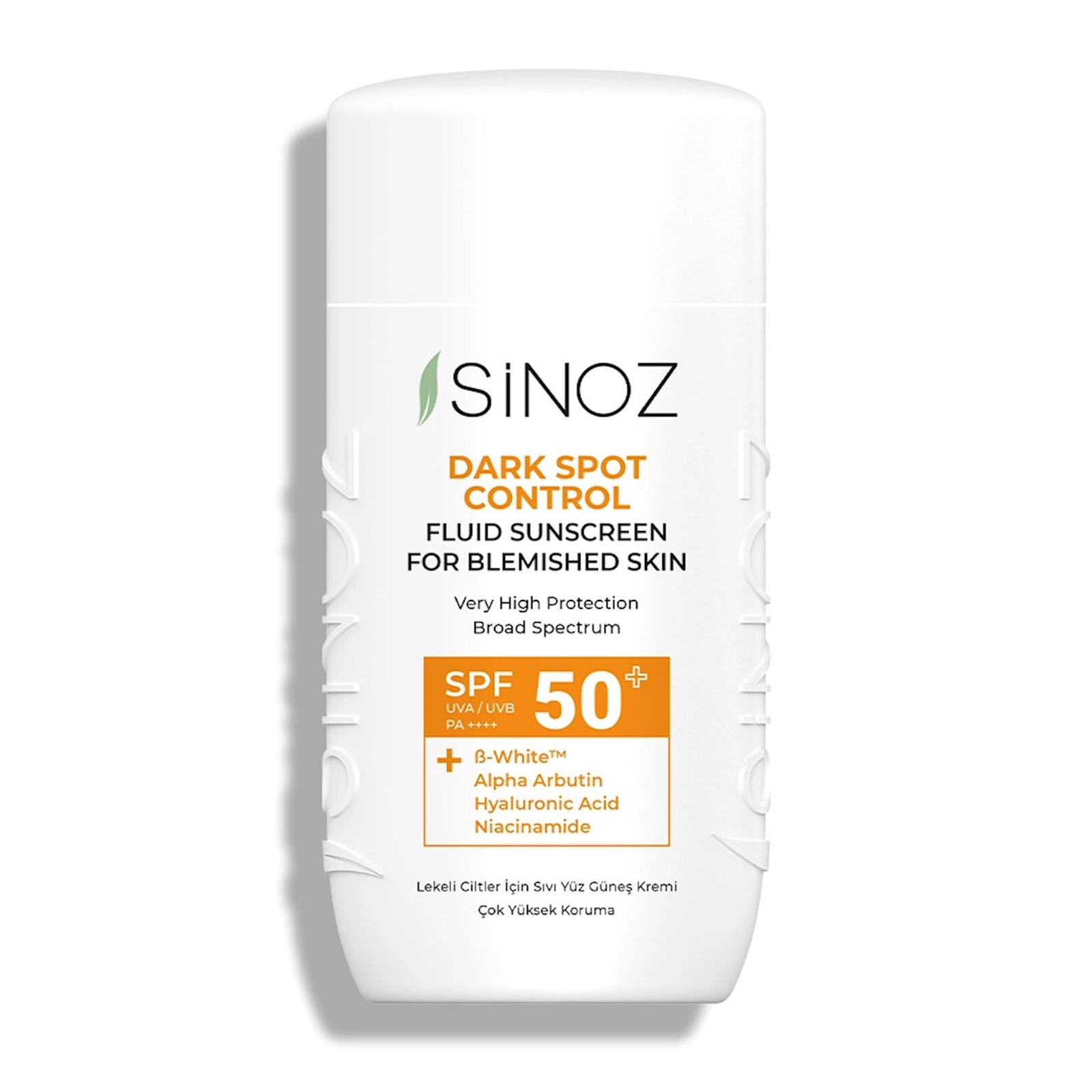 Günəşdən qoruyucu flüid Sinoz Dark Spot Control SPF 50+, 50 ml