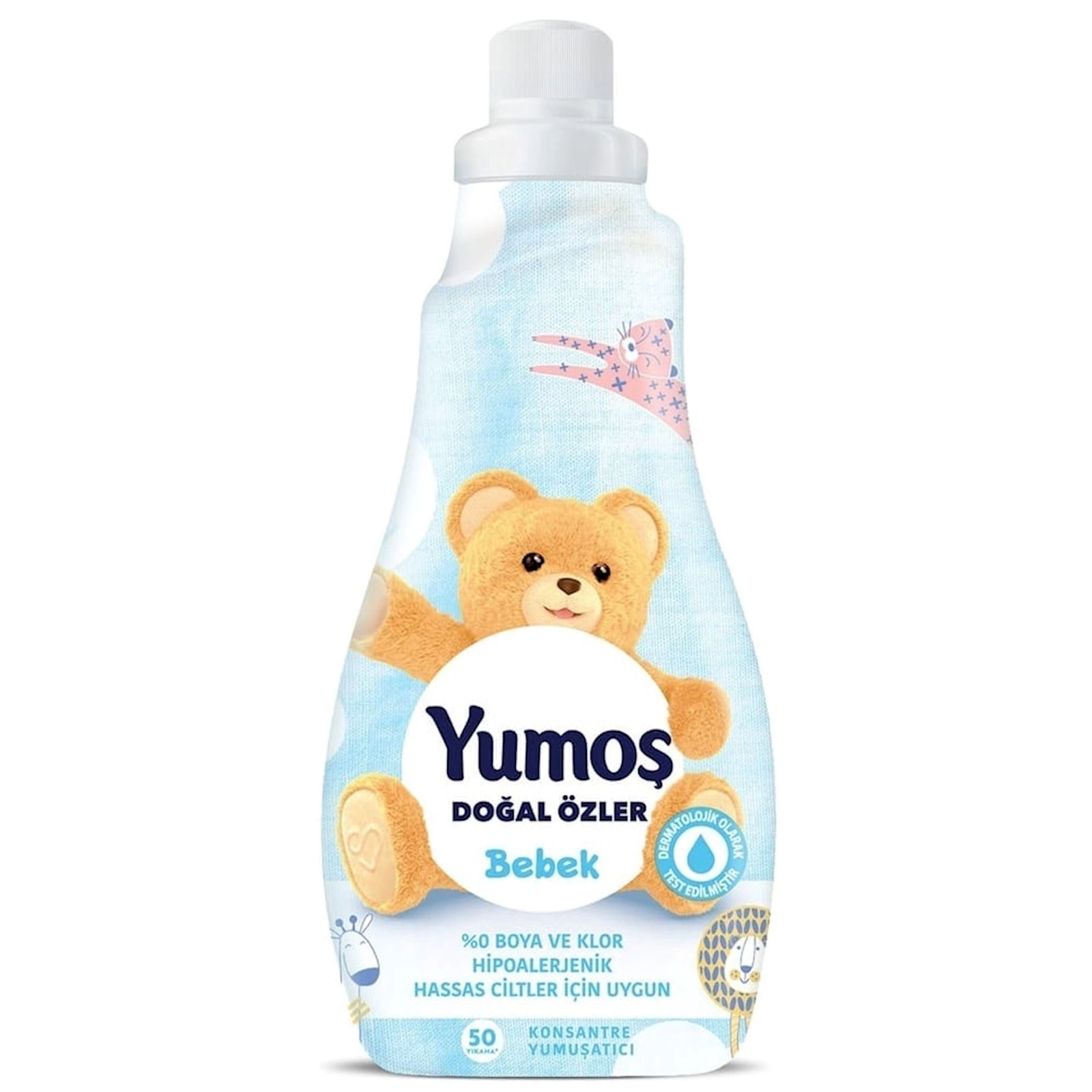 Uşaq paltarları üçün konsentrat Yumosh, hipoallergik, 1.2 l, 50 yuma
