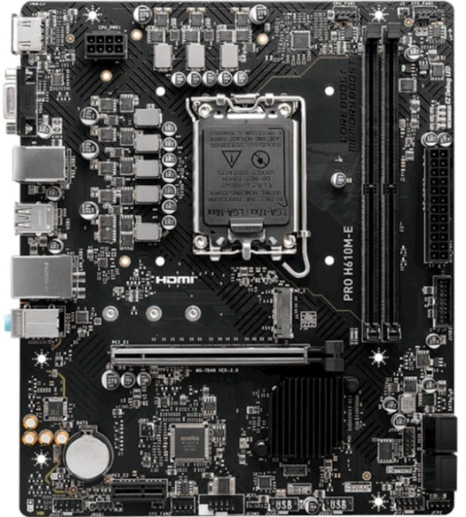Ana plata MSI Pro H610M-E (4711377125147)