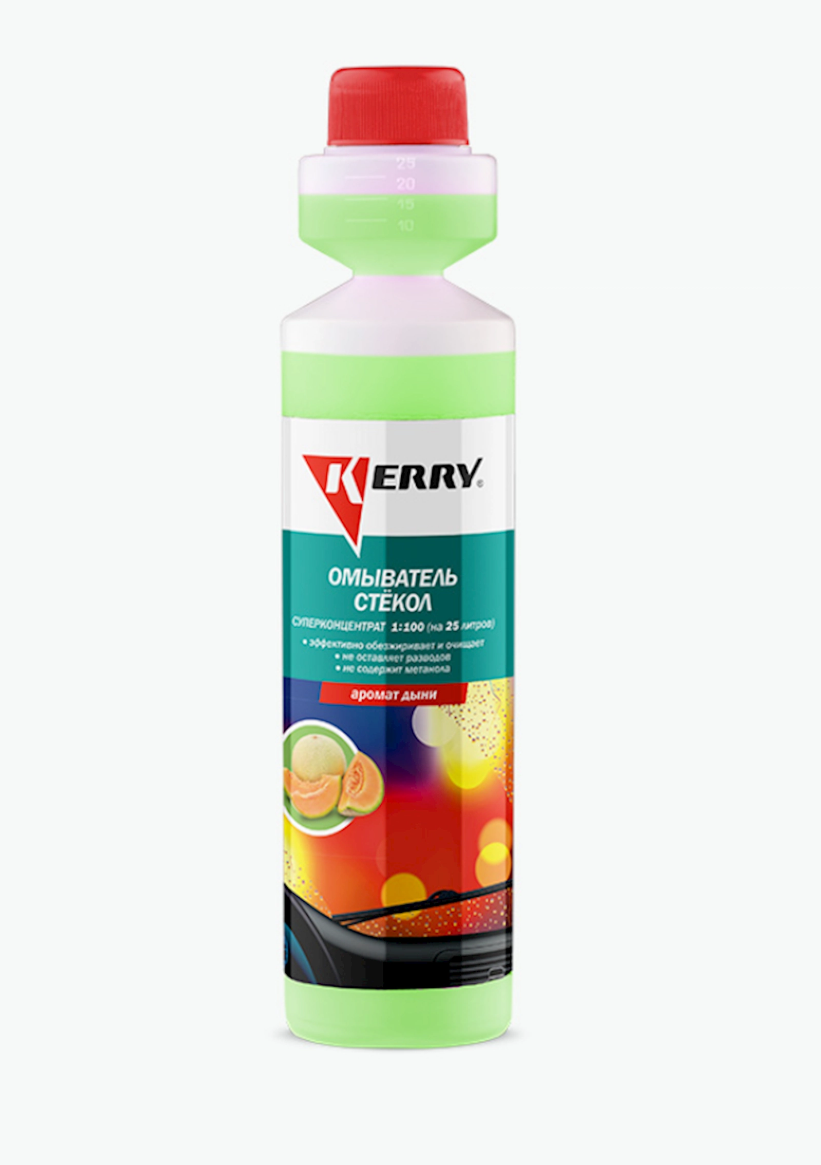 Şüşə təmizləyici vasitə Kerry KR-333, yemiş ətri ilə, 270 ml