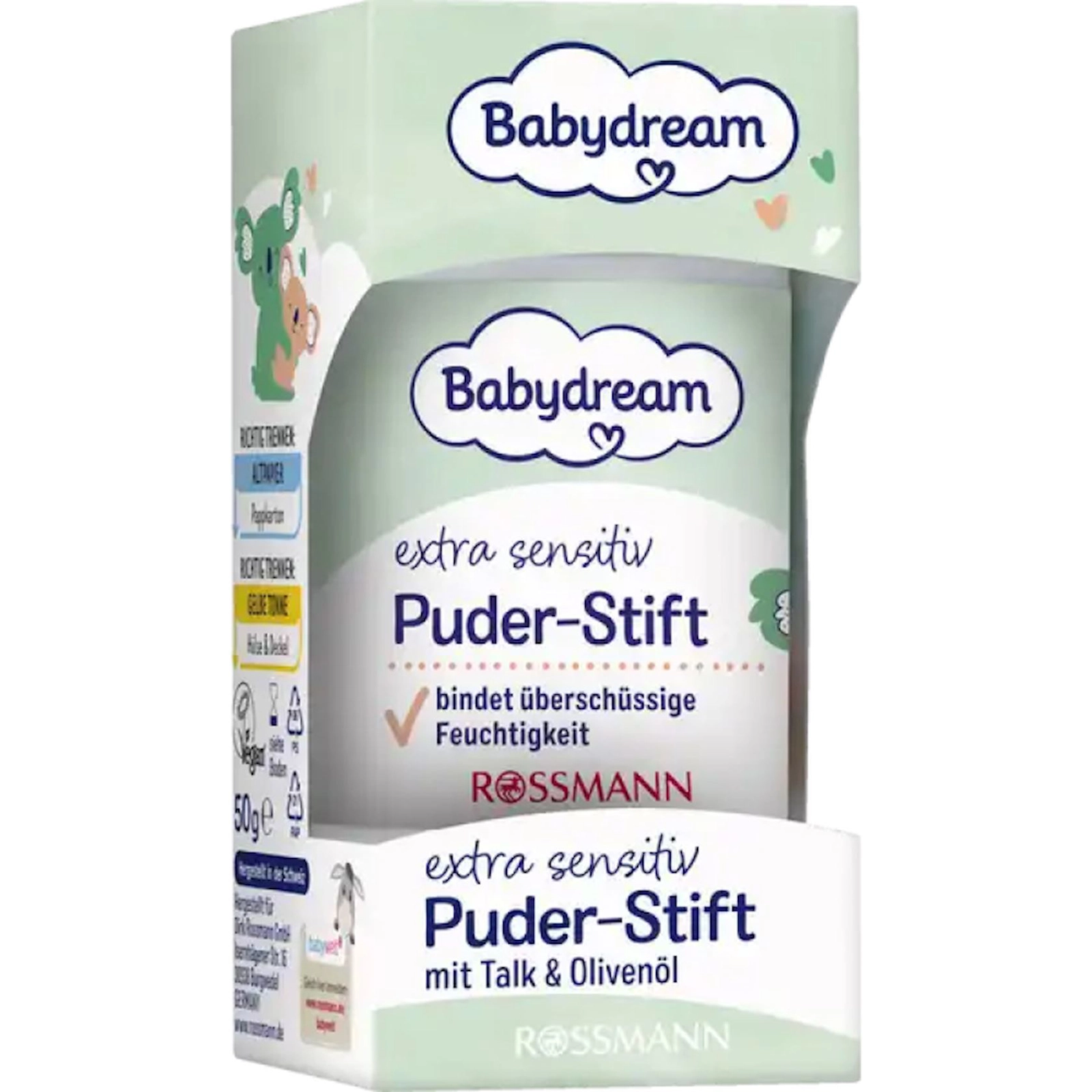 Uşaq pudrası Babydream Extra Sensitive Stik 50 q