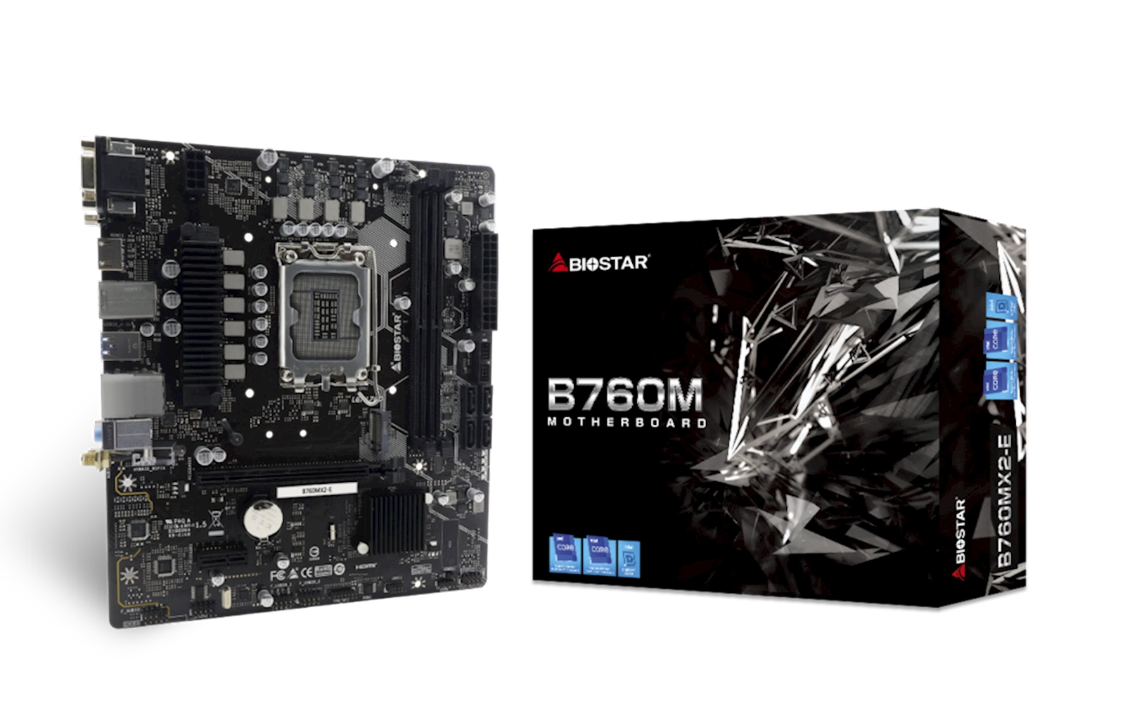 Ana plata BioStar B760MX2-E M2/WI-FI DDR5