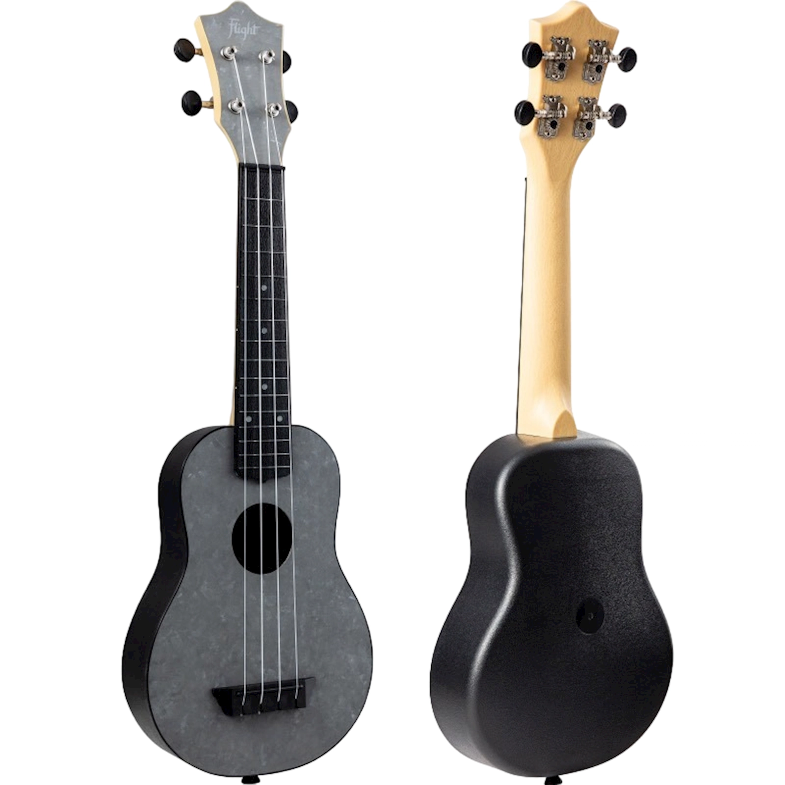 Ukulele Flight TUS65 Silver Travel Soprano