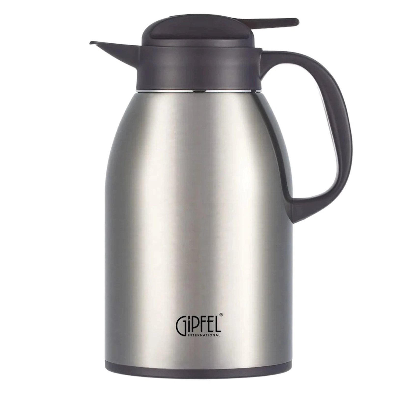 Termos Gipfel Rume 51801, paslanmayan polad/plastik, qara/gümüşü, 1.8 l