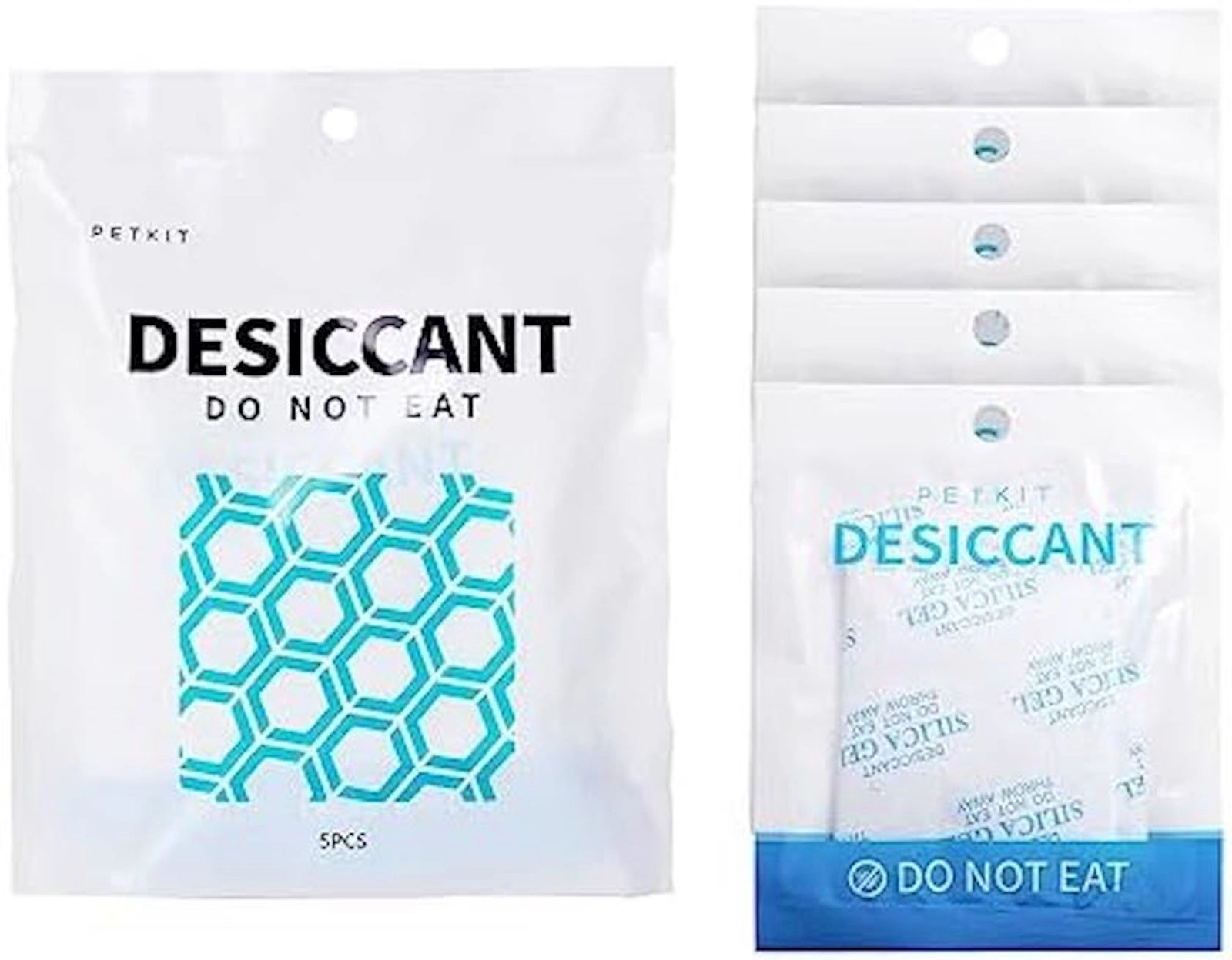 Avtomatik yem təknəsi üçün nəm hopdurucu Petkit P5121, itlər və pişiklər üçün, ağ, 150 q