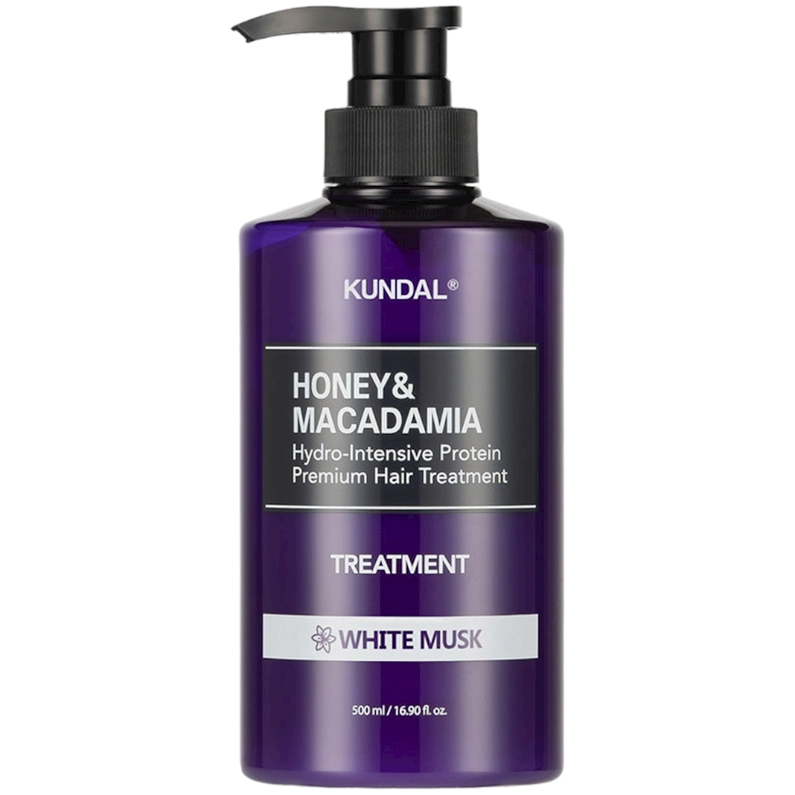 Saç üçün maska Kundal Honey and Macadamia White Musk 500 ml