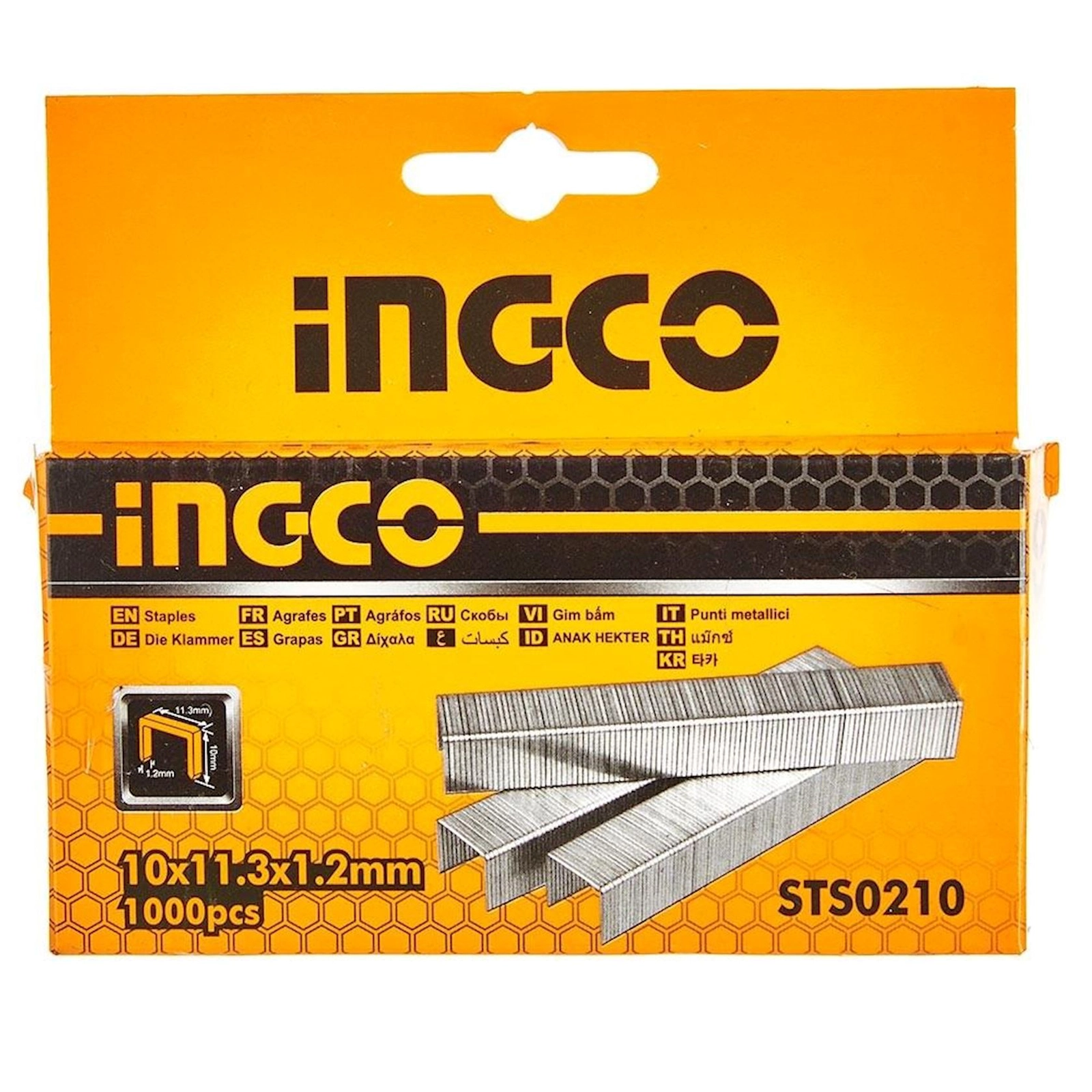 Qövslər Ingco STS0210, 10х11.3х1.2 mm
