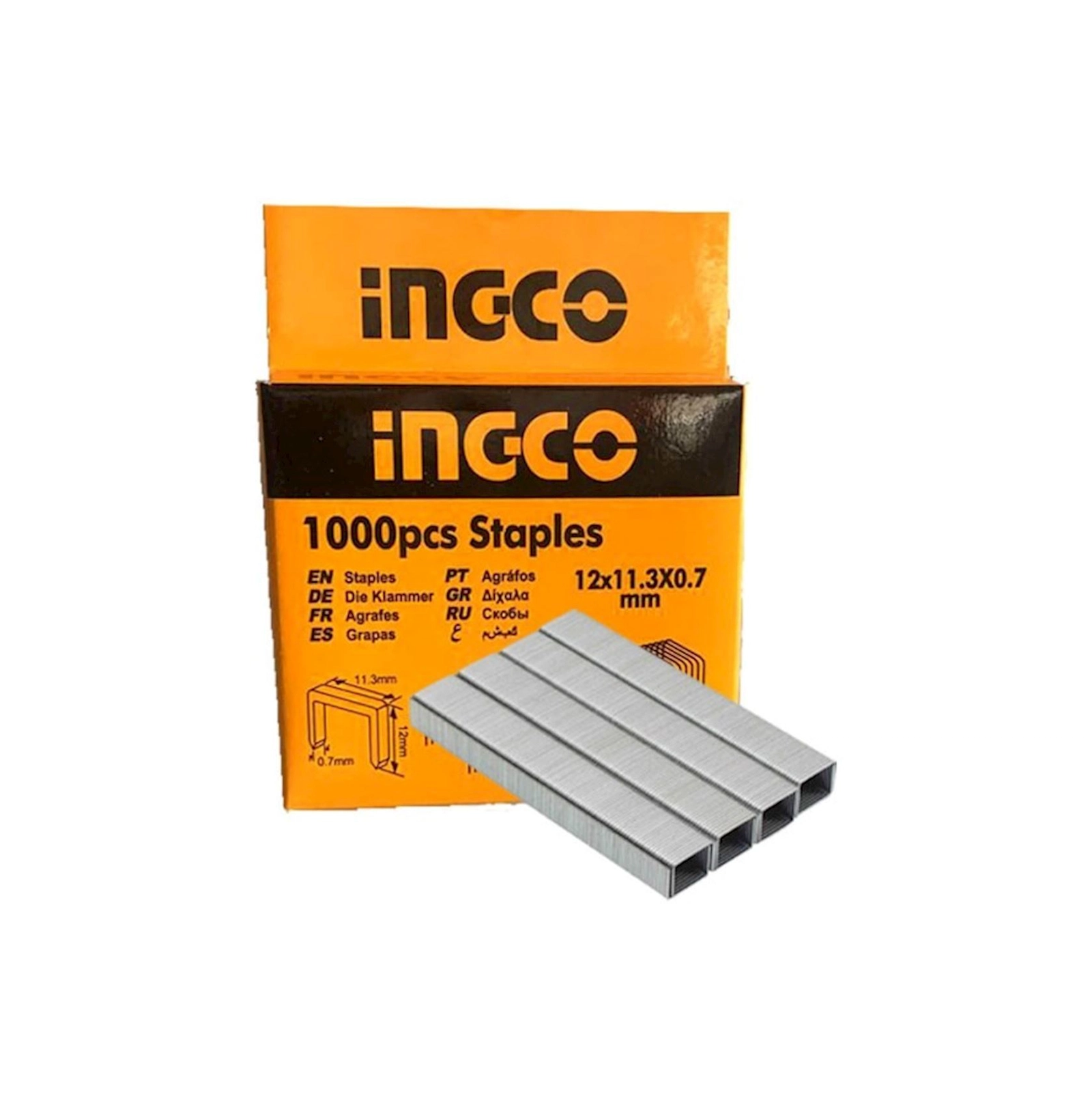 Qövslər Ingco STS0212, 12х11.3х0.7 mm