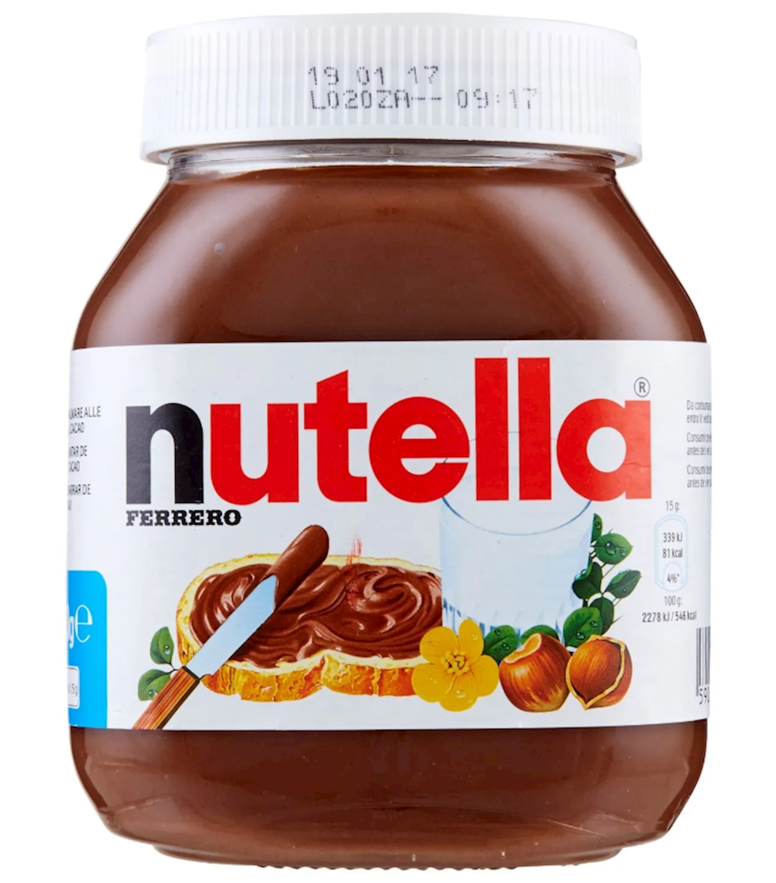 Şokolad pastası Nutella 630 g