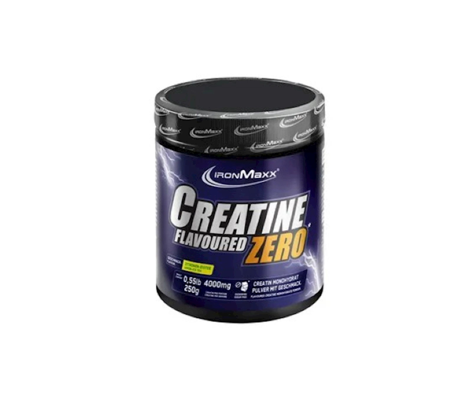 Kreatin IronMaxx Flavoured Zero Lemon-Ice Tea, 250 q