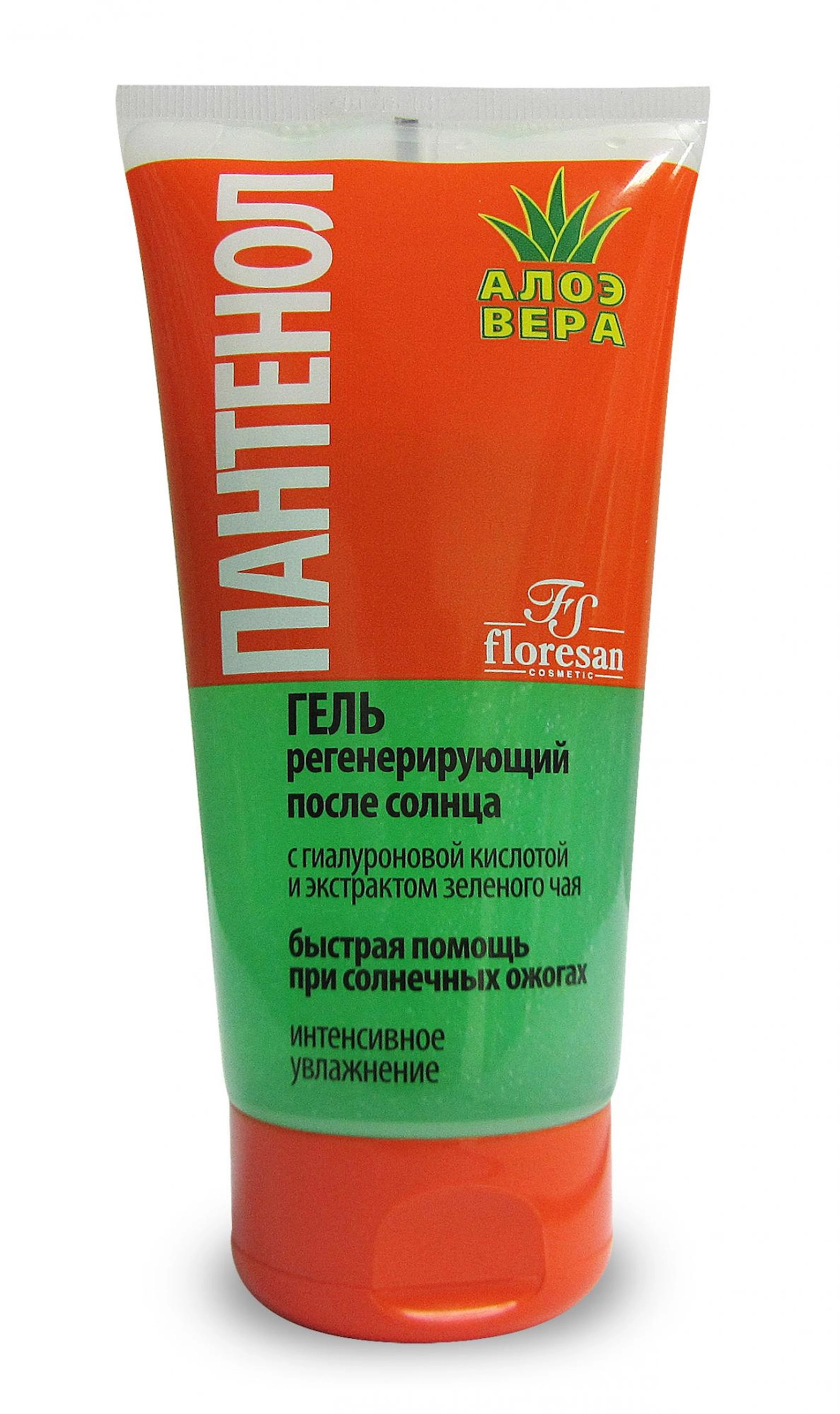 Günəşdən sonra bərpaedici gel Флоресан Пантенол Aloe Vera 150 ml