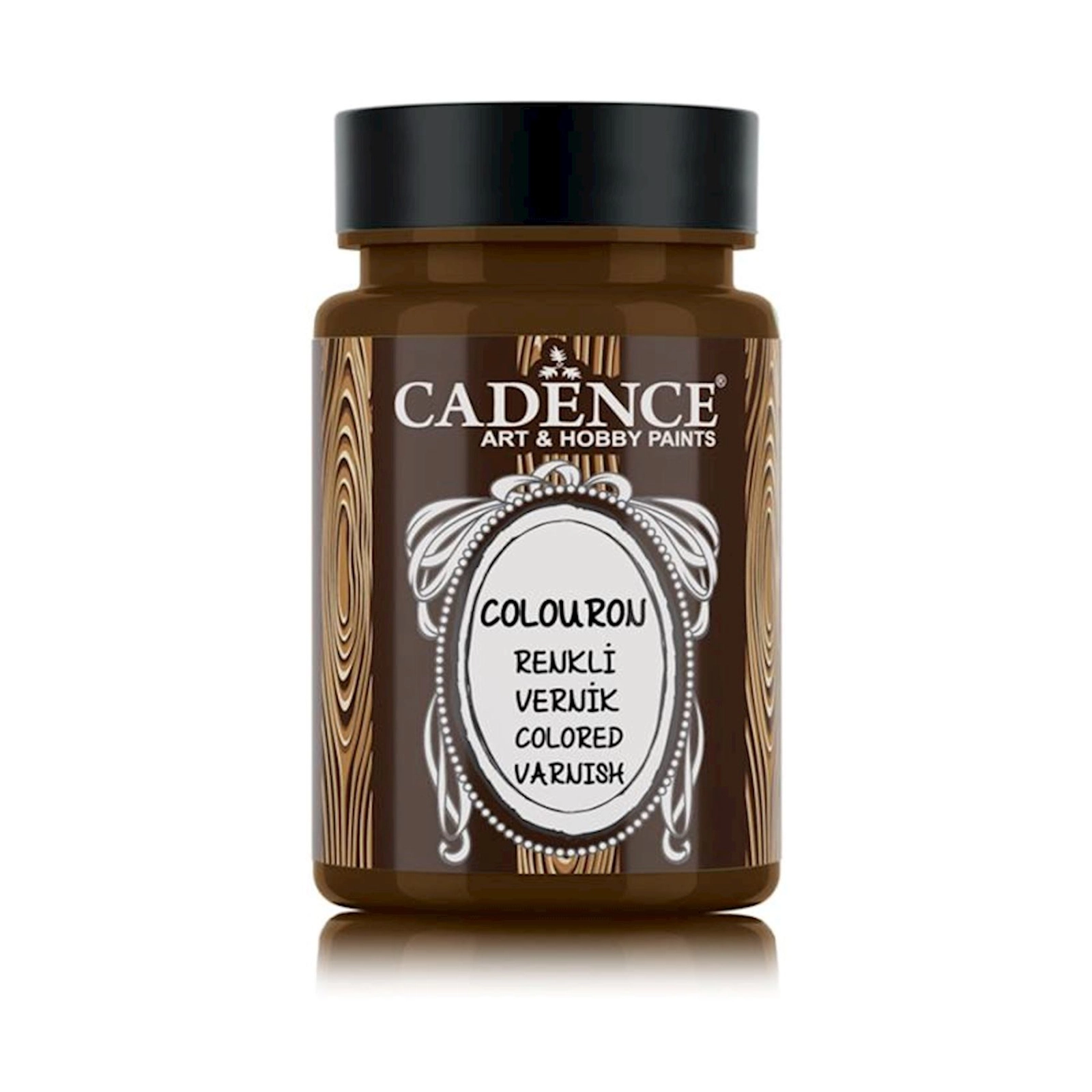 Rəngli lak Cadence Colour On Colored Varnish CV-14 Dark Walnut, 90 ml