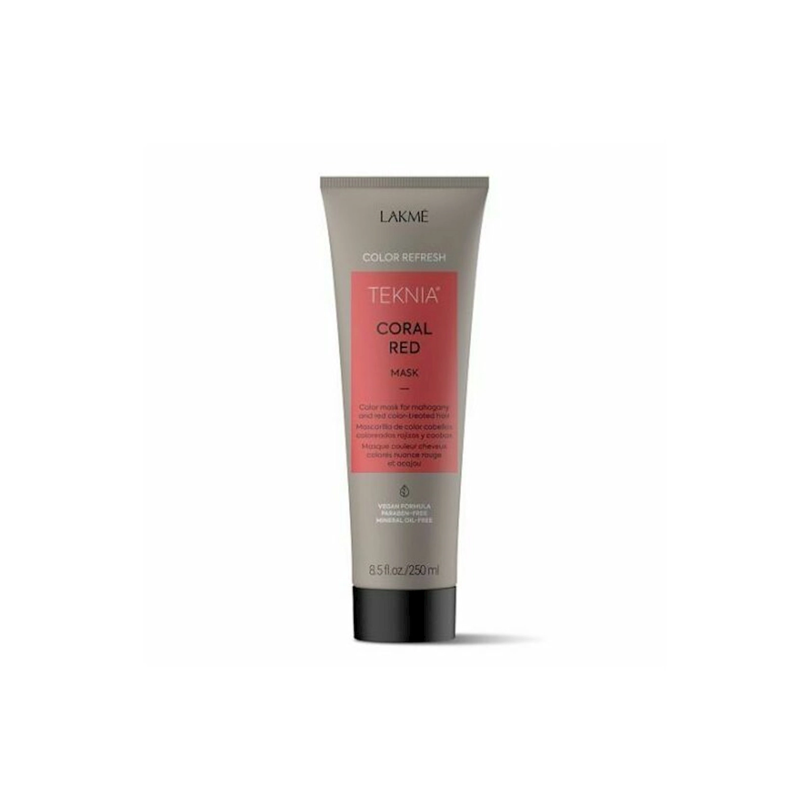 Saç rəngi təravətləndirici maska Lakme Teknia Coral Red Mask 250 ml