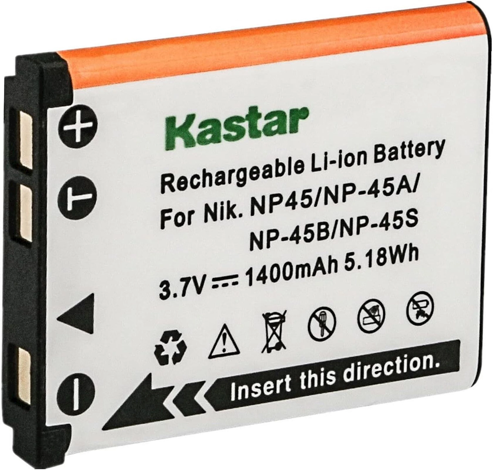 Fotoaparat üçün akkumulyator Kastar FNP-45