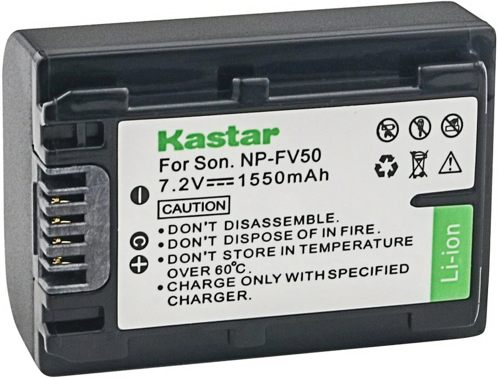 Fotoaparat üçün akkumulyator Kastar NP-FV50