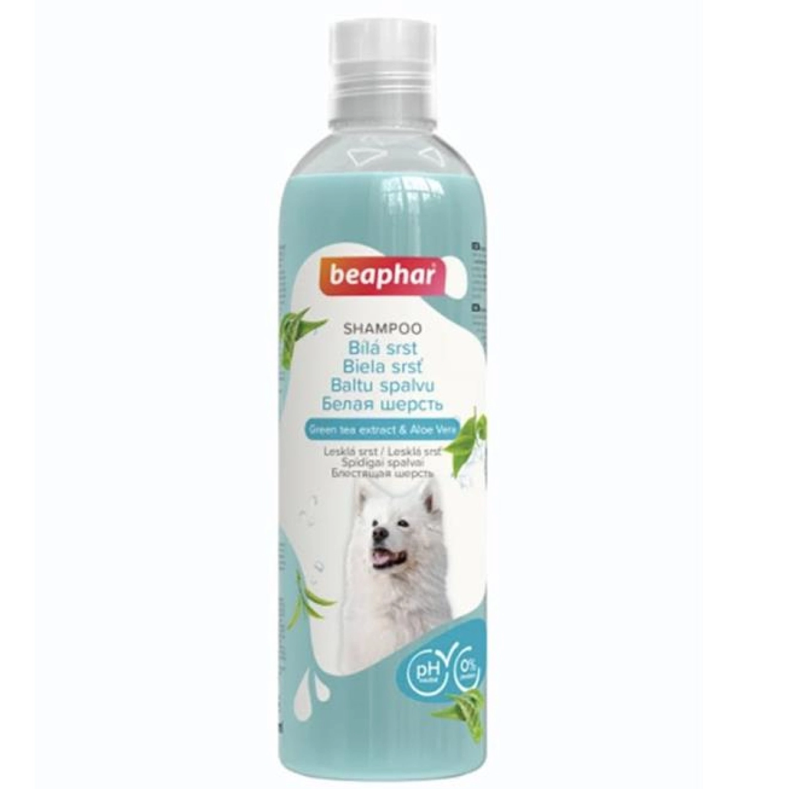 Provitamin şampunu Beaphar Provitamin Shampoo Aloe Vera açıq rəngli itlər üçün 250 ml