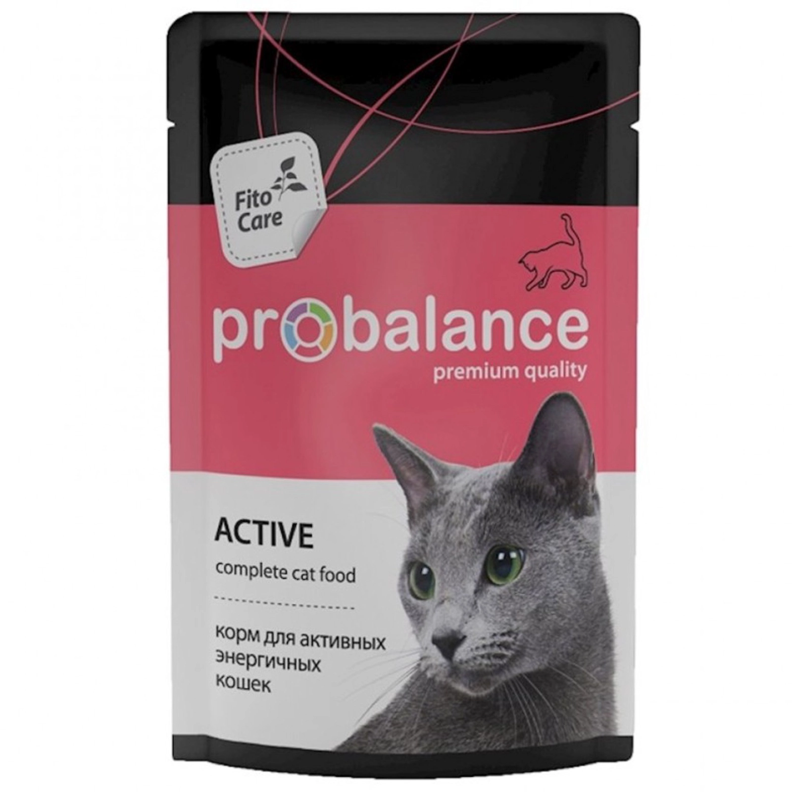 Yaş yem Probalance Active aktiv və enerjili pişiklər üçün 85 q