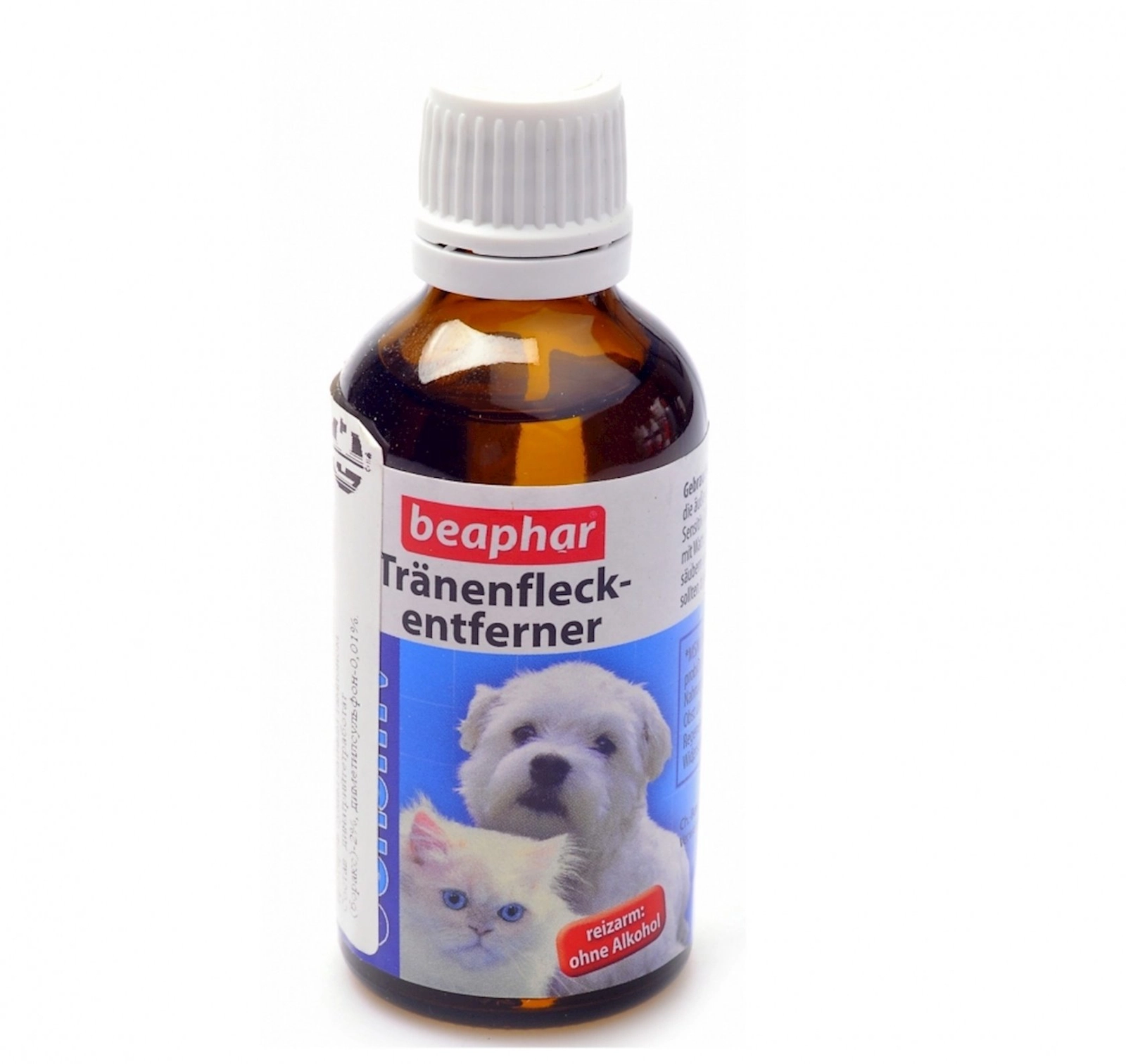 Lakrimal ləkələri silmək üçün vasitə Beaphar Sensitiv 50 ml