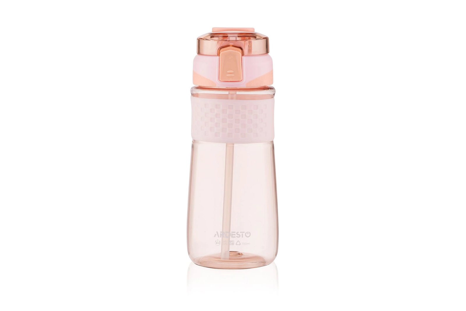 İdman su qabı Ardesto Energy AR2270PP, çəhrayı, 700 ml
