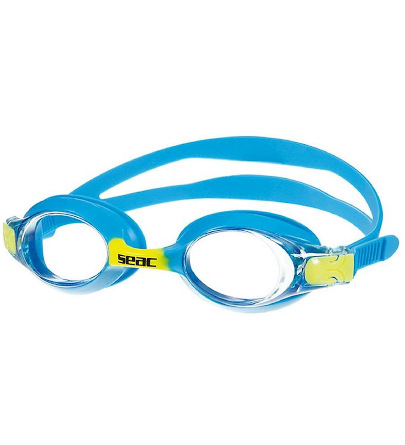 Uşaqlar üçün üzgüçülük eynəkləri Seac Sub Bubble Blue