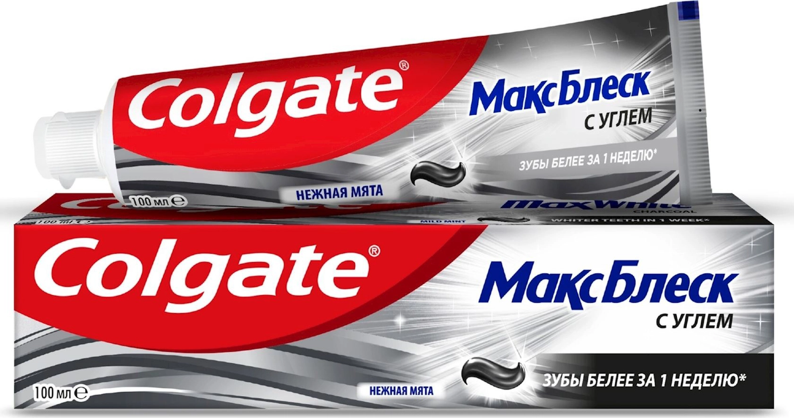 Diş məcunu Colgate kömür ilə, 100 ml