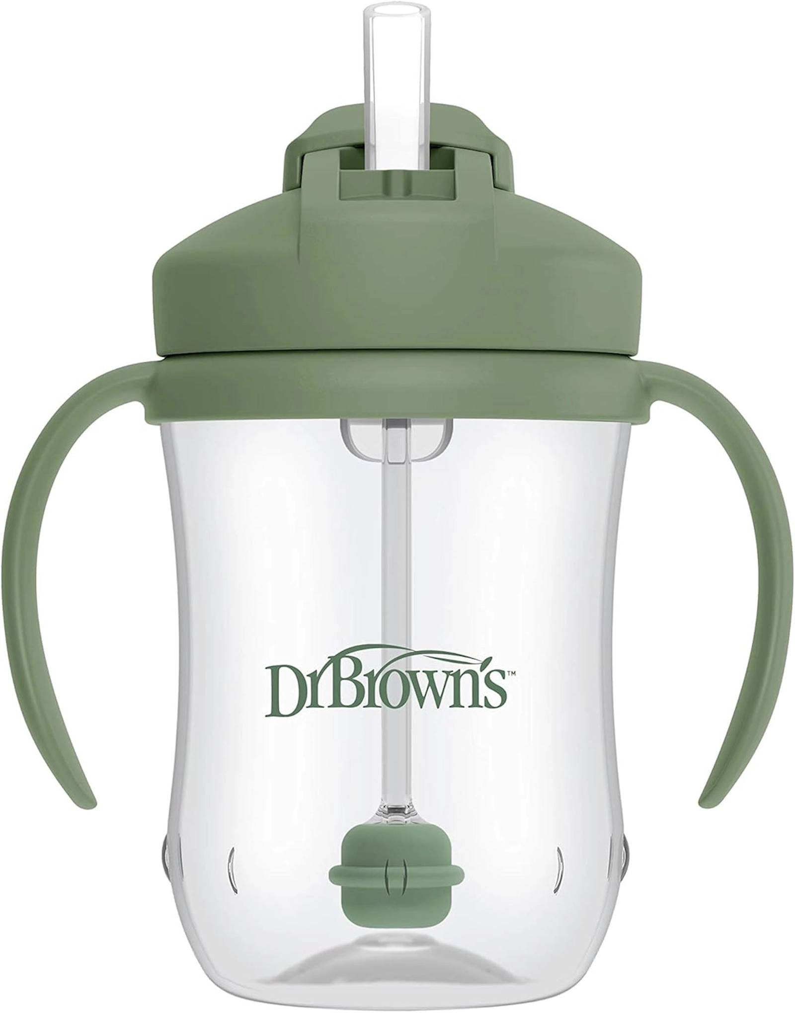 Borucuqla fincan Dr.Brown's Milestones TC91104-P12, yaşıl, 270 ml, 6+ ay