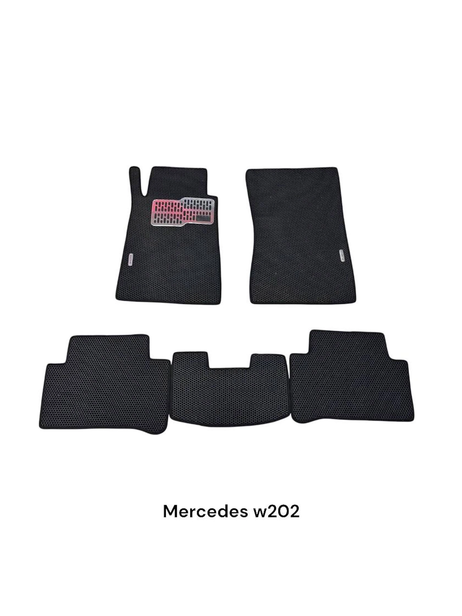 Avtomobil üçün ayaqaltı dəsti Eva Mercedes W202