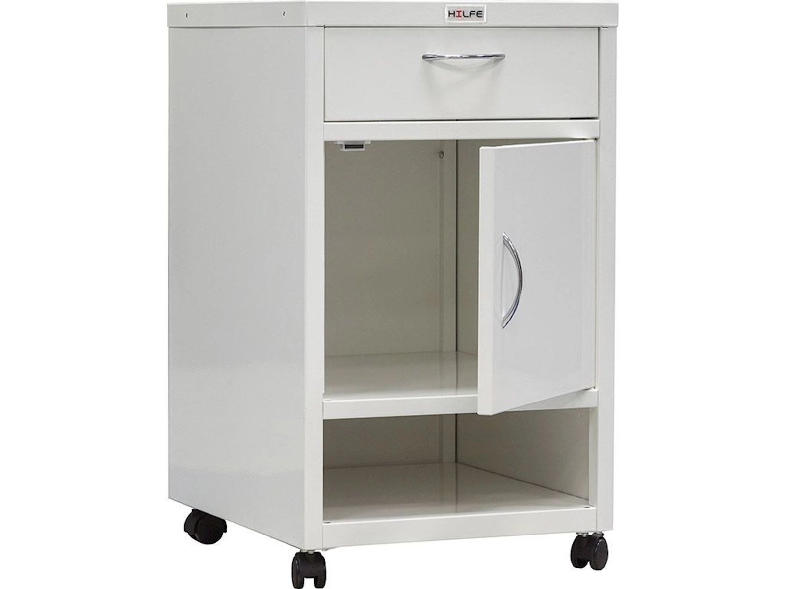 Tibbi tumba Hilfe MD TP-1, 42х49х71 sm, ağ