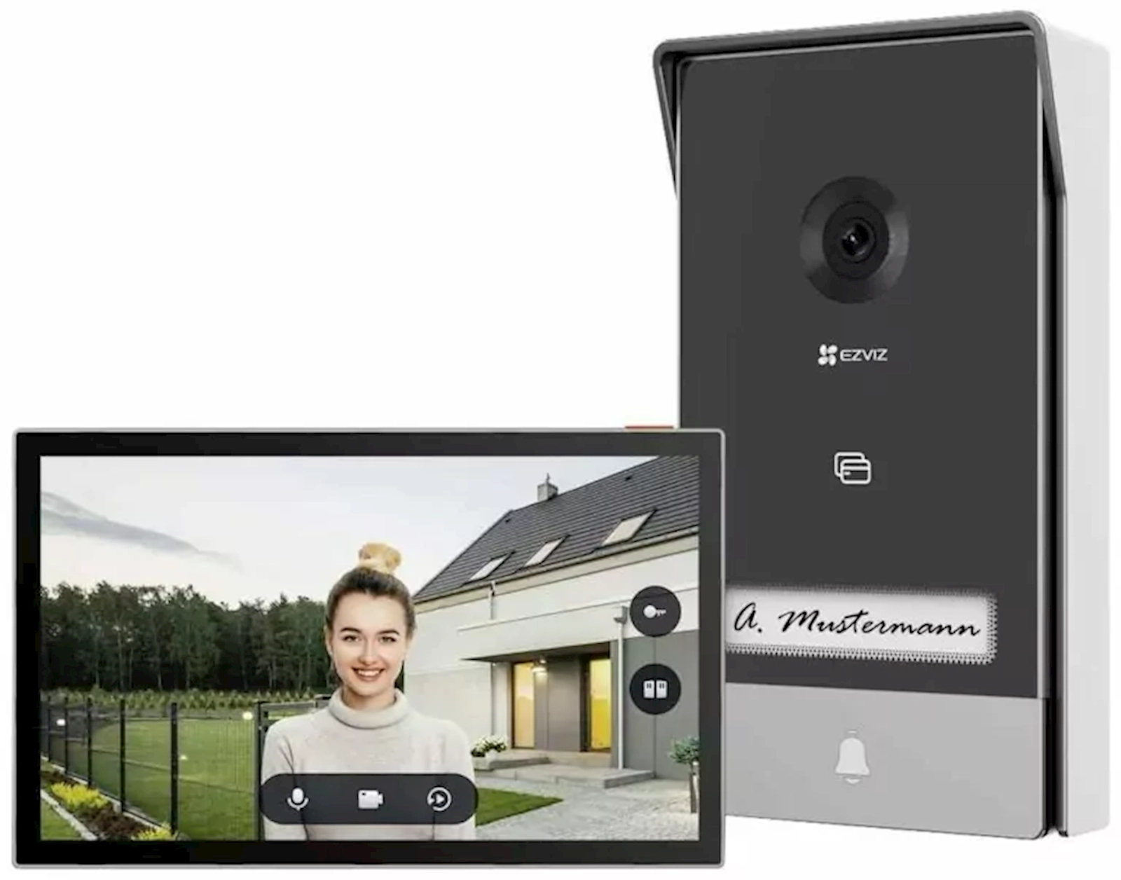 Video domofon Ezviz HP7 2K Resolution 512 GB Memory Card